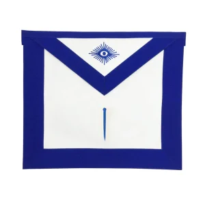 Tyler Blue Lodge Officer Apron - Royal Blue