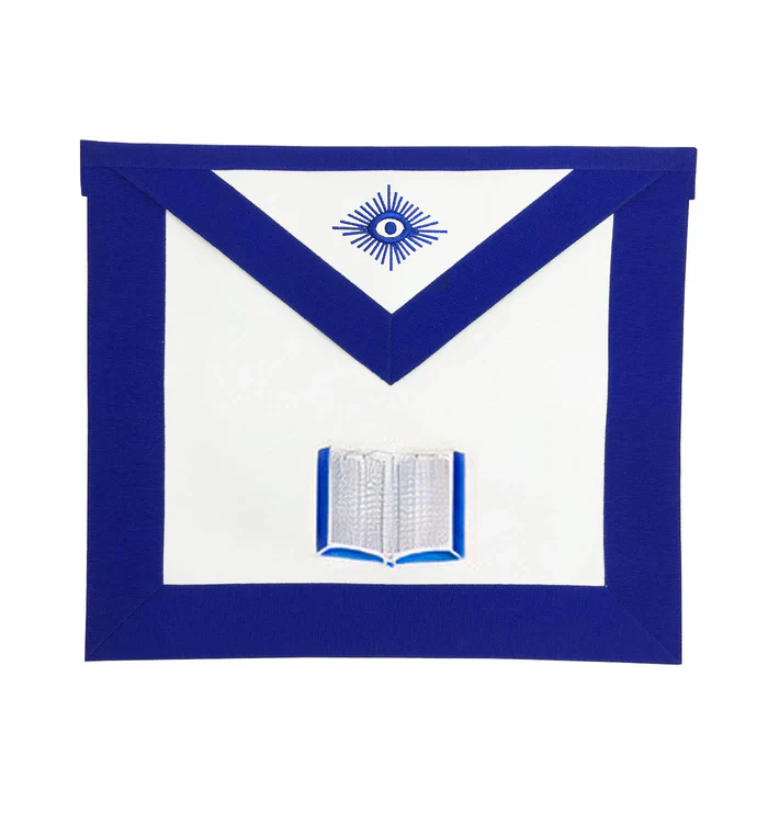 Chaplain Blue Lodge Officer Apron – Royal Blue