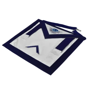 Worshipful Master Blue Lodge Apron - Royal Blue Velvet