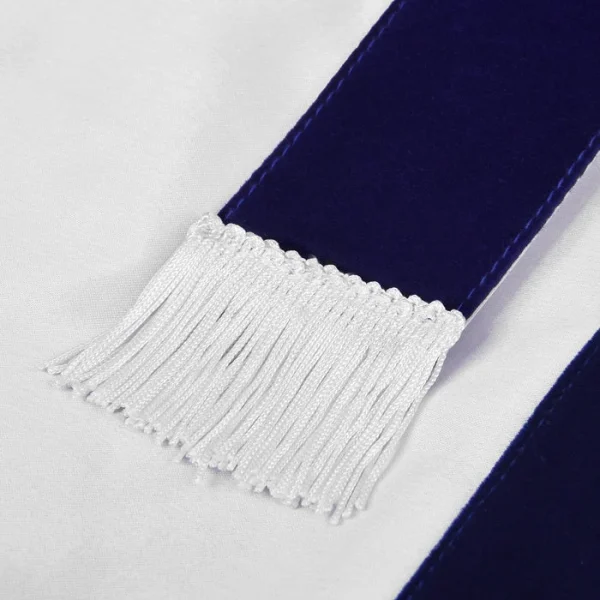 Worshipful Master Blue Lodge Apron - Royal Blue Velvet