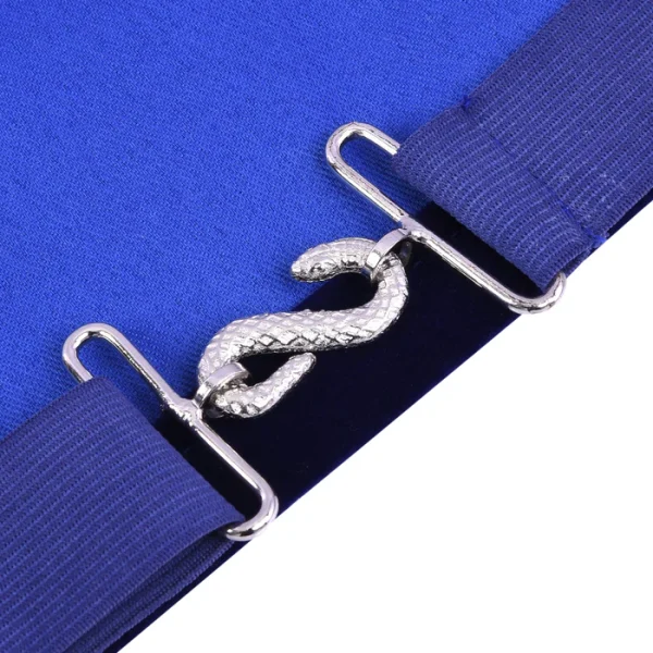 Worshipful Master Blue Lodge Apron - Royal Blue Velvet