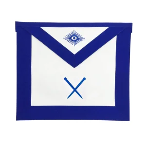 Master of Ceremonies Blue Lodge Officer Apron - Royal Blue