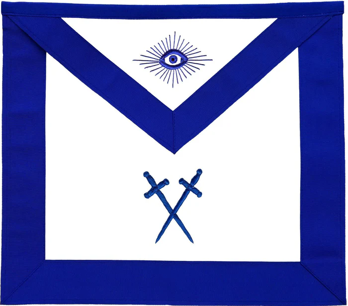 Inner Guard Blue Lodge Officer Apron – Machine Embroidery