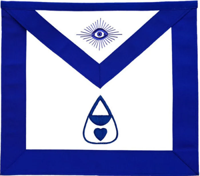 Almoner Blue Lodge Apron – Machine Embroidery