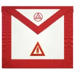 Royal Arch Scribe Officer Apron - Machine Embroidered