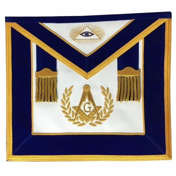 Master Mason Blue Lodge Regalia Set - Hand Embroidery