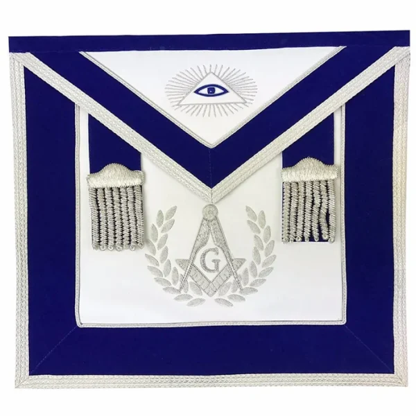 Master Mason Blue Lodge Regalia Set - Hand Embroidery