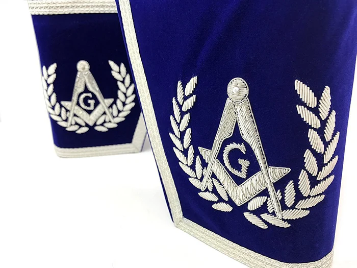 Master Mason Blue Lodge Regalia Set – Hand Embroidery