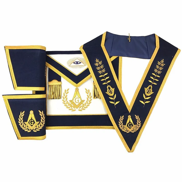 Master Mason Blue Lodge Regalia Set – Navy