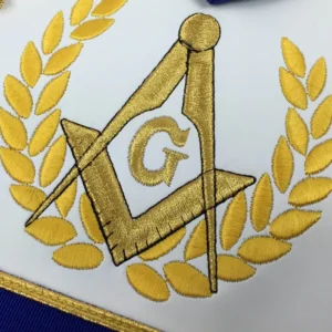 Master Mason Blue Lodge Regalia Set - Royal Blue & Gold