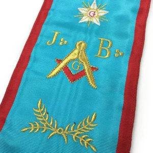 Worshipful Master Scottish Rite Regalia Set - Moire