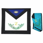 Scottish Rite 4th Degree Regalia Set - Machine Embroidery Black