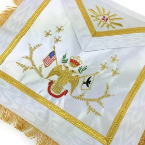 33rd Degree Scottish Rite Regalia Set - Machine Embroidery