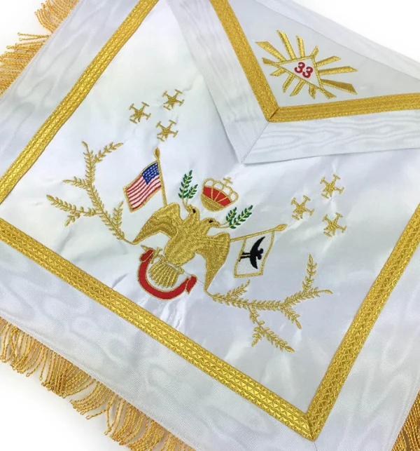 33rd Degree Scottish Rite Regalia Set - Machine Embroidery