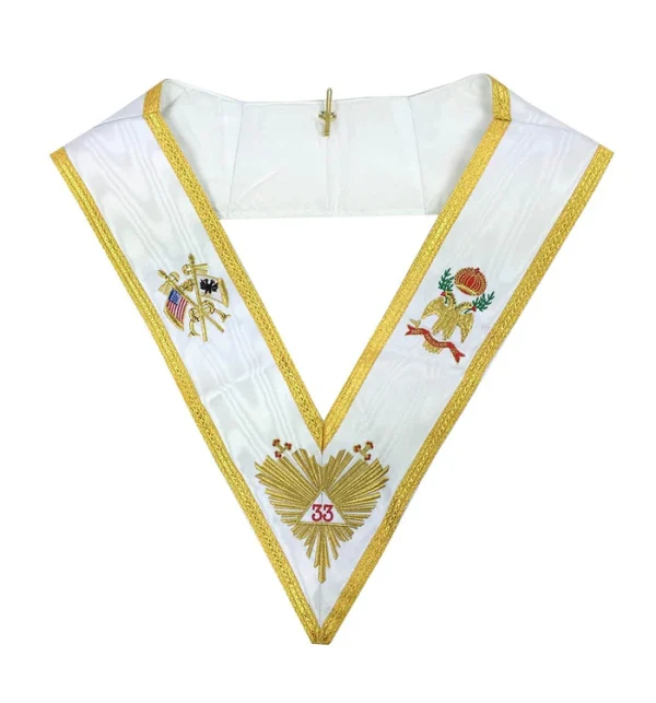 33rd Degree Scottish Rite Regalia Set - Machine Embroidery