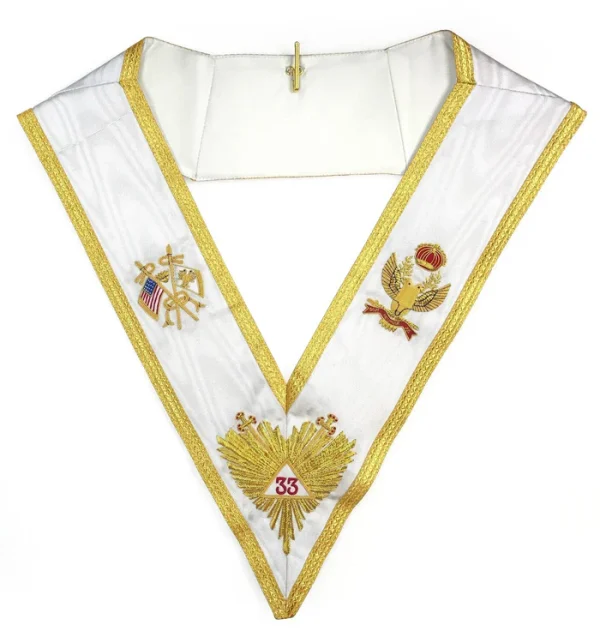 33rd Degree Scottish Rite Regalia Set - Wings Up All Countries Flags