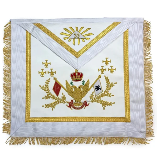 33rd Degree Scottish Rite Regalia Set - Wings Up All Countries Flags