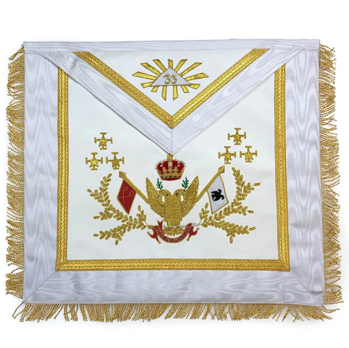 33rd Degree Scottish Rite Regalia Set – Wings Up All Countries Flags