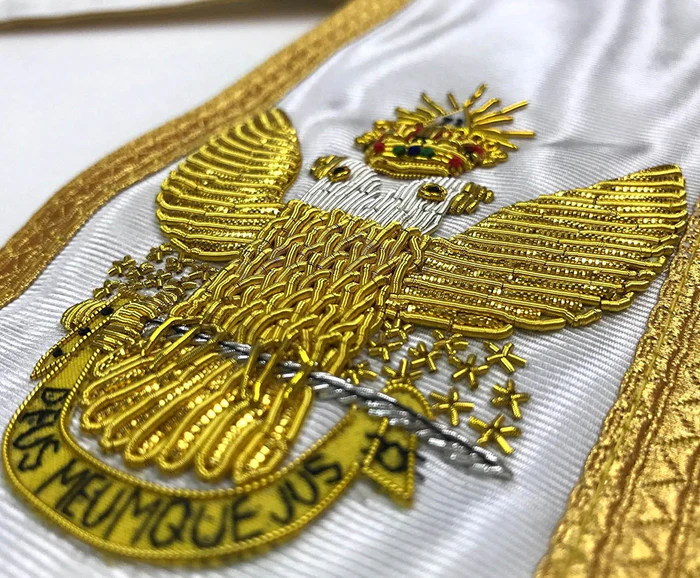 33rd Degree Scottish Rite Regalia Set – Wings Up All Countries Flags