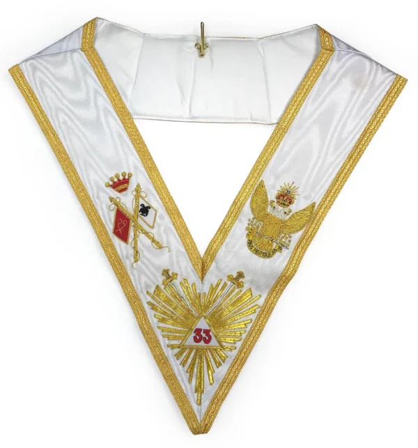 33rd Degree Scottish Rite Regalia Set - Wings Up All Countries Flags