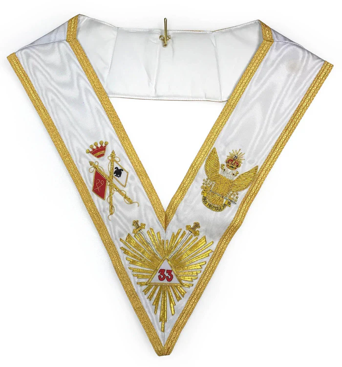 33rd Degree Scottish Rite Regalia Set – Wings Up All Countries Flags