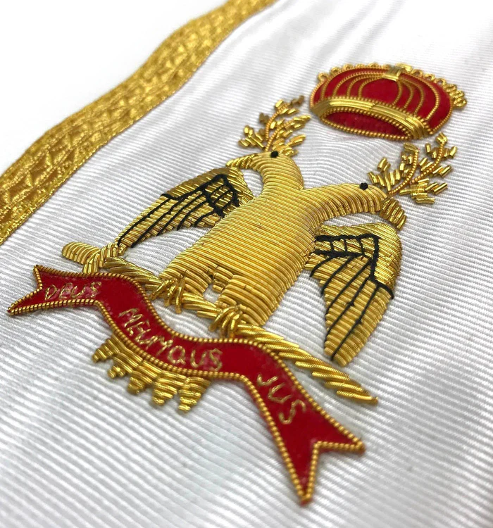 33rd Degree Scottish Rite Regalia Set – Wings Down All Countries Flags