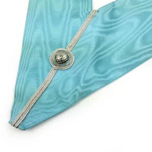 Master Mason Craft English Regulation Regalia Set - MM Apron, Officer Collar, and Gloves