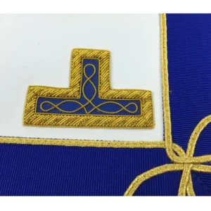 Provincial Officers Craft English Regulation Regalia Set - Apron, Collar, Gloves
