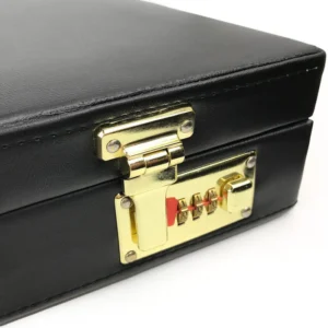 Masonic Apron Case - Black Briefcase Different Materials WM & MM