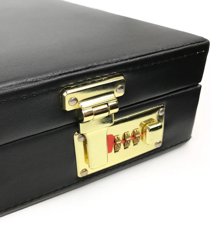 Masonic Apron Case – Black Briefcase Different Materials WM & MM