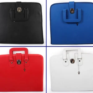 Masonic Apron Case - Imitation Leather Multiple Colors MM & WM