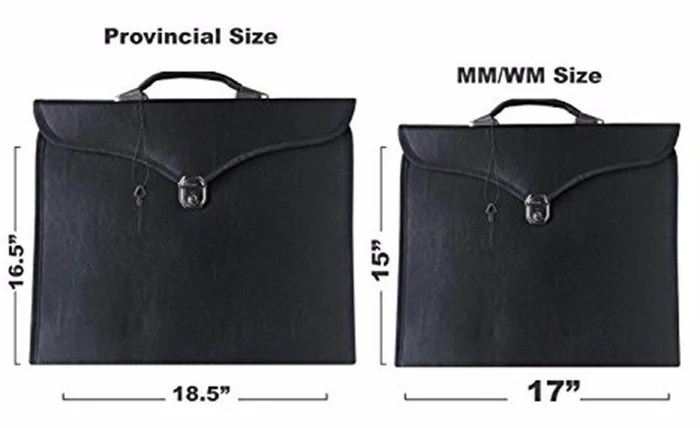 Masonic Apron Case – Multiple Colors Leather MM and WM