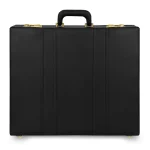 Universal Apron Case Black Double Combination Lock - Plush Blue Lining