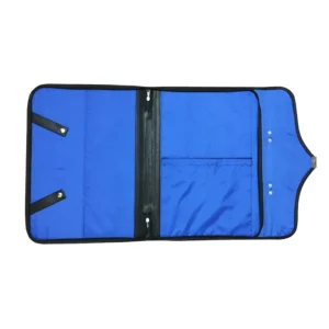 Past Master Blue Lodge Apron Case - Black Leather MM, WM, Provincial