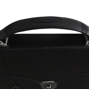 Master Mason Blue Lodge Apron Case - Black Leather MM, WM, Provincial