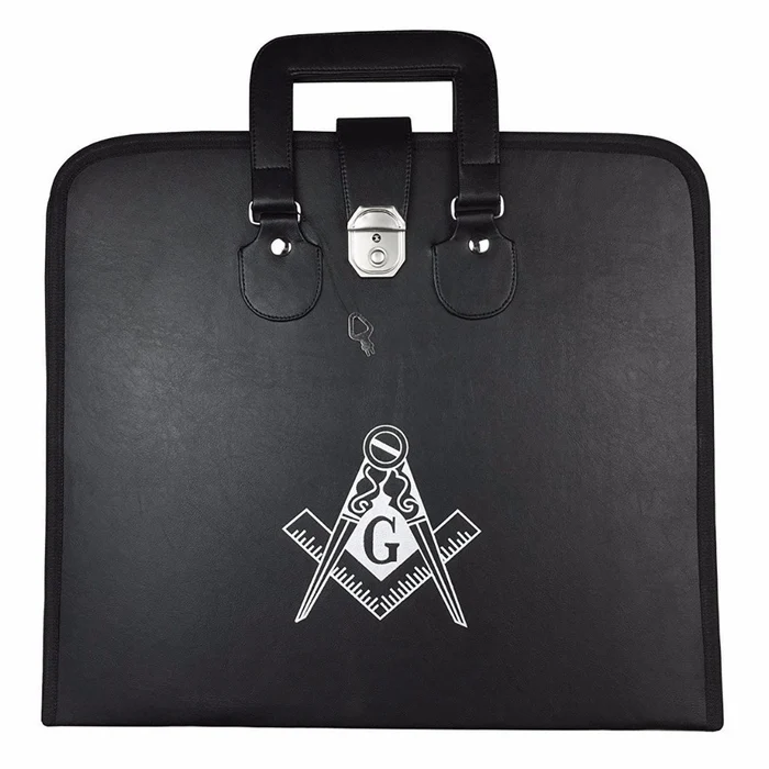 Master Mason Blue Lodge Apron Case – Multiple Colors Square & Compass G MM/WM