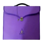 Cryptic Purple Masonic Apron Case - Provincial Full Dress