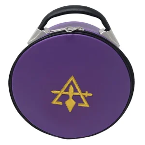 Council Crown Cap Case - Purple Sword & Trowel