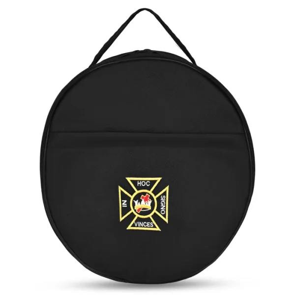 Knights Templar Commandery Fatigue Cap Case - Machine Embroidery Patch