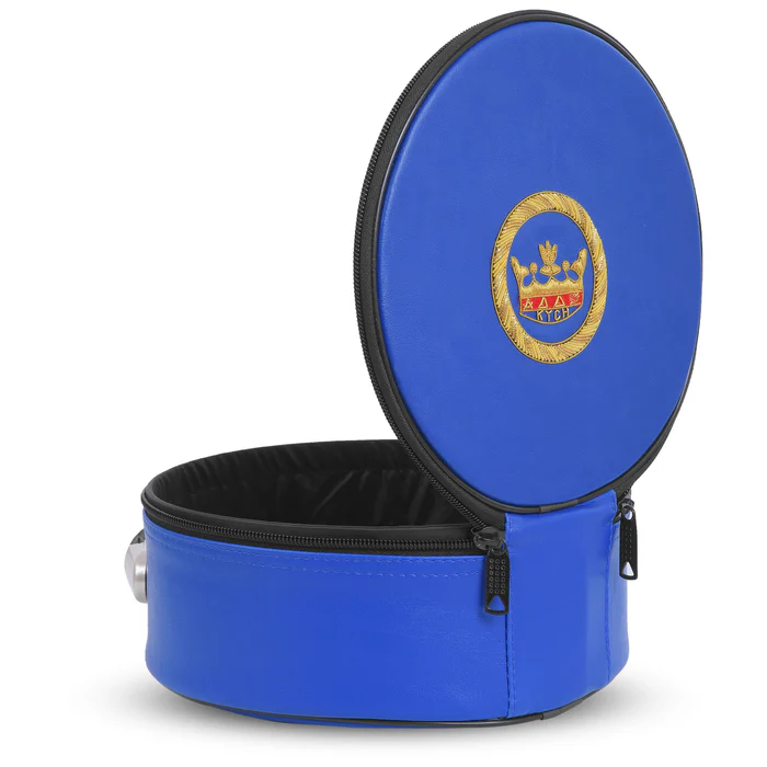 Knights of the York Cross of Honour Crown Cap Case – Blue