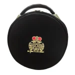 33rd Degree Scottish Rite Cap Case - Double Eagle Black Leather
