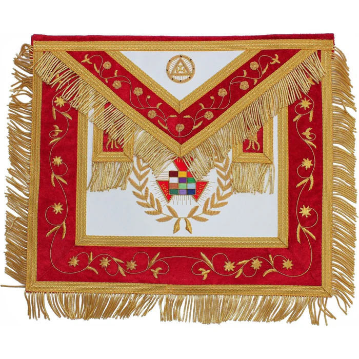 Grand High Priest Royal Arch Chapter Apron – Red Velvet