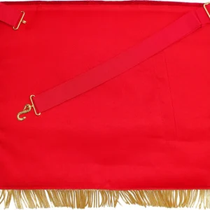 Grand High Priest Royal Arch Chapter Apron - Red Velvet