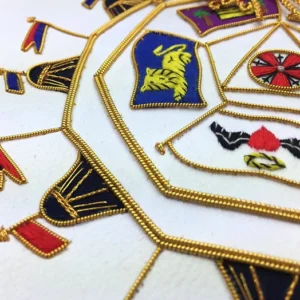 32nd Degree Scottish Rite Apron - Black Velvet