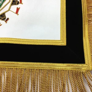 32nd Degree Scottish Rite Apron - Black Velvet