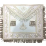 Masonic Past Master Apron | Blue Lodge Hand Embroidered Vine