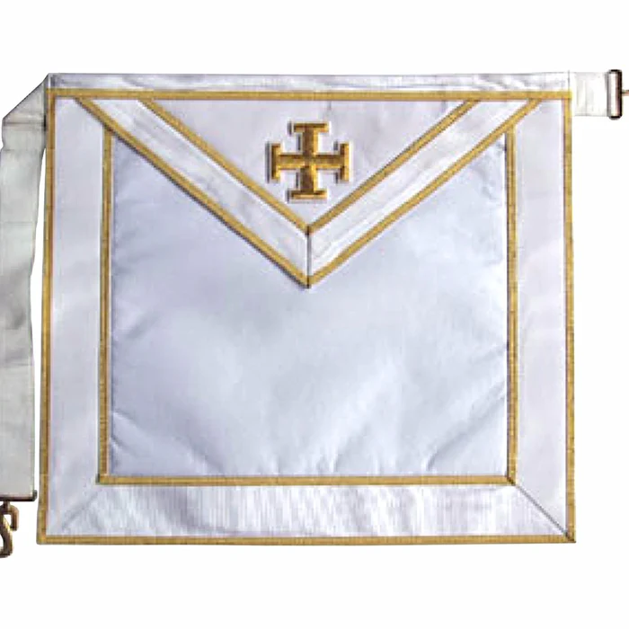 31st Degree Scottish Rite Apron – All White Satin