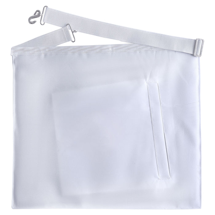 28th Degree Scottish Rite Apron – All White Knight of the Sun