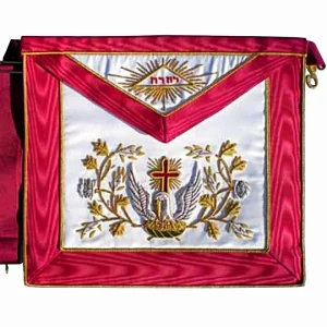 18th Degree Scottish Rite Apron - Silk