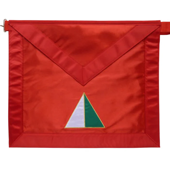 26th Degree Scottish Rite Apron – All Red Prince of Mercy